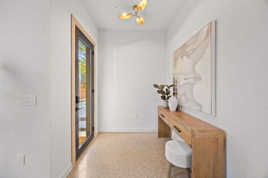 Furnished interior view inside a new home in , Austin (Image 17). Furnished interior view inside a new home in , Austin (Image 17).