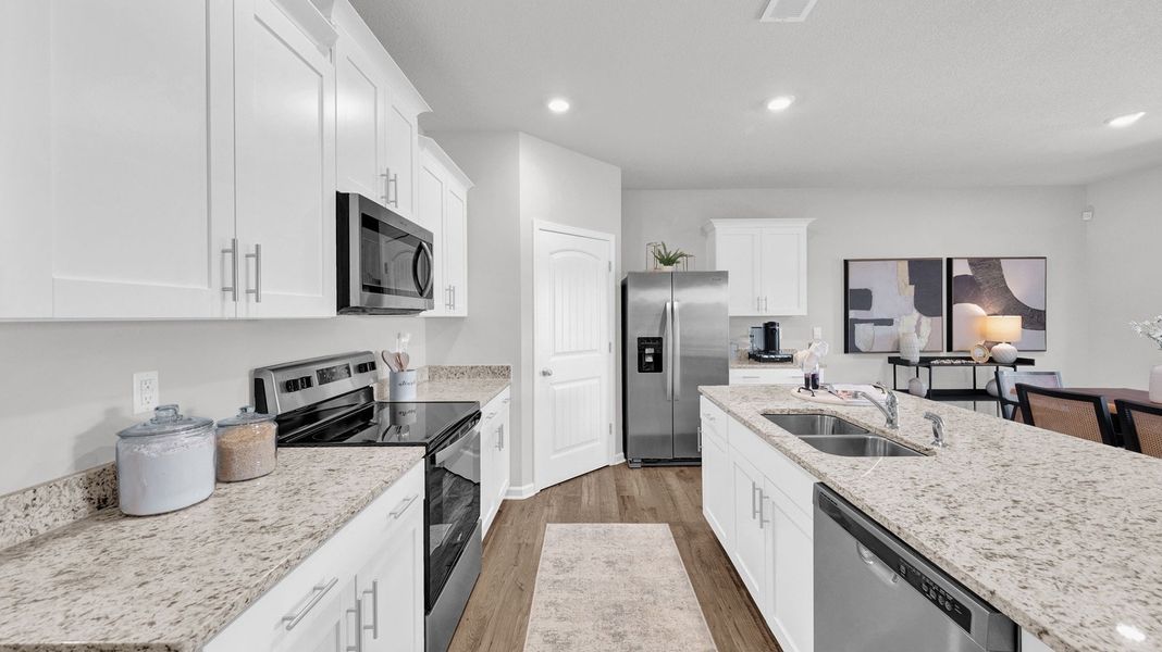 Furnished interior view inside a new home in Riggs Pointe, Millington (Image 6).