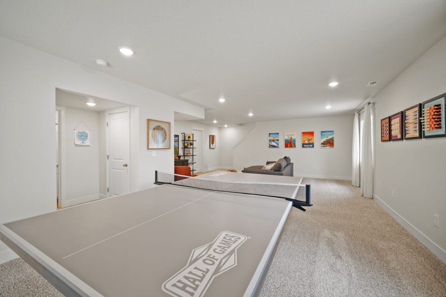 Representative furnished interior of a home built from the Carnation by View Homes in Ridge at Lorson Ranch, Colorado Springs (Image 30).
