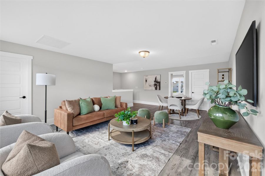 Furnished interior view inside a new home in Edgewater Lakeview On Your Lot, Lancaster (Image 12).