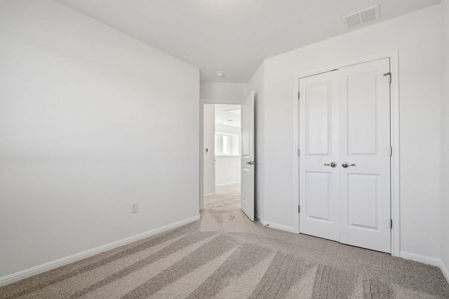 Representative unfurnished interior of a home built from the Andrews by Pacesetter Homes in Blanco Vista, San Marcos (Image 28).