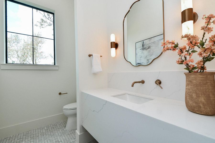 Furnished interior view inside a new home in , Houston (Image 31).