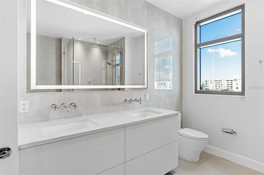 Furnished interior view inside a new home in , St. Petersburg (Image 4).