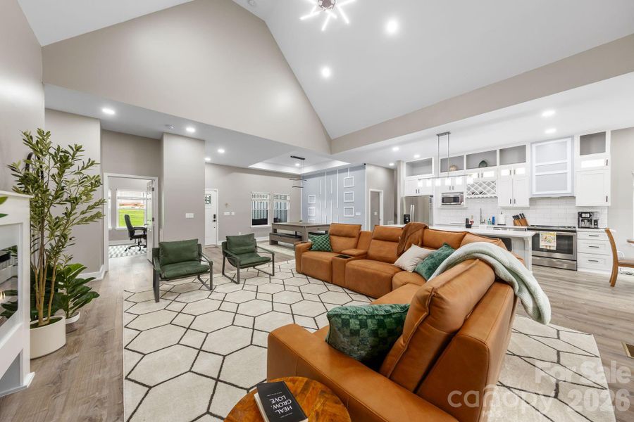 Furnished interior view inside a new home in , Bessemer City (Image 18).