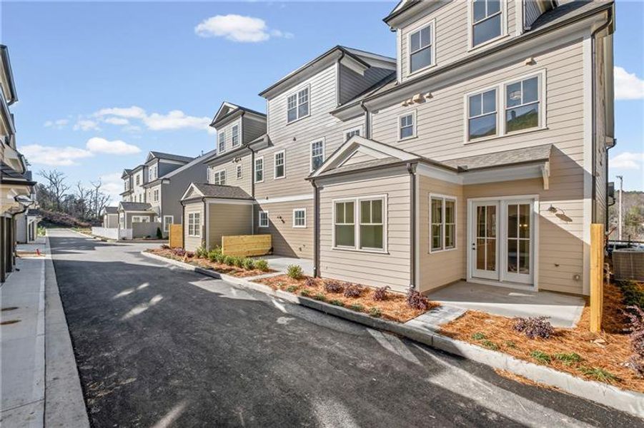 Exterior details and patio area of a home in , Ball Ground (Image 3).