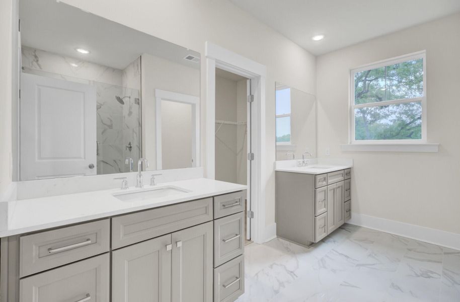 Furnished interior view inside a new home in Indigo Grove Single Family Homes, Johns Island (Image 42).