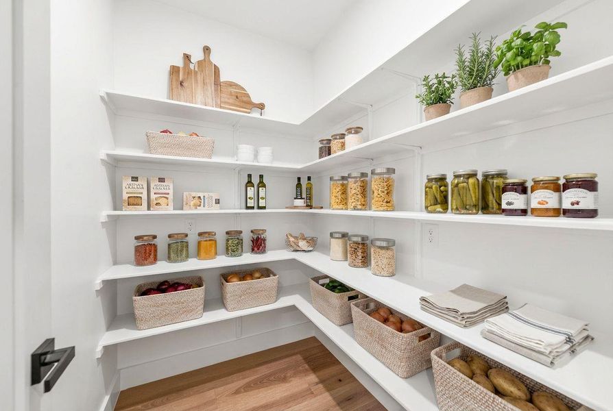 Walk-in pantries are common. This? It’s in a league of its own.