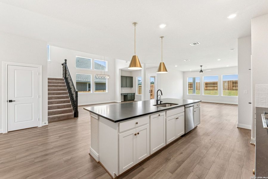 Furnished interior view inside a new home in Meyer Ranch – Legacy Series, New Braunfels (Image 10).