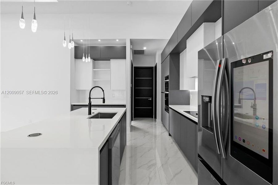 Furnished interior view inside a new home in , Cape Coral (Image 14).