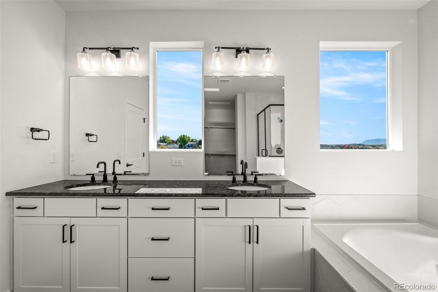 Furnished interior view inside a new home in Trailside at Cottonwood Creek, Colorado Springs (Image 15).