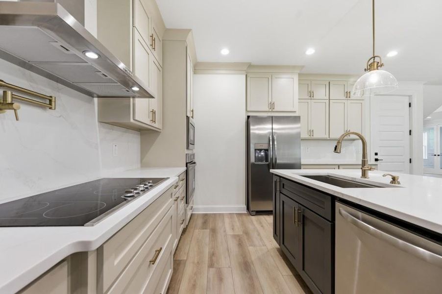 Furnished interior view inside a new home in , Griffin (Image 12).