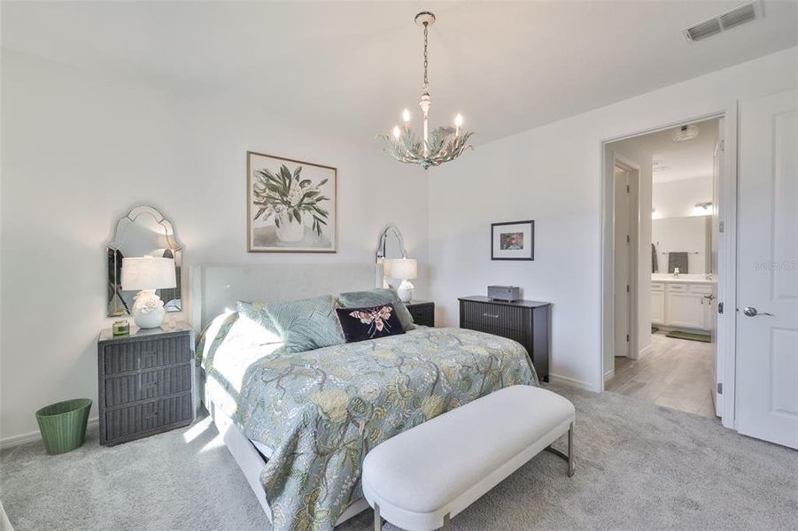 Furnished interior view inside a new home in Del Webb BayView, Parrish (Image 12).