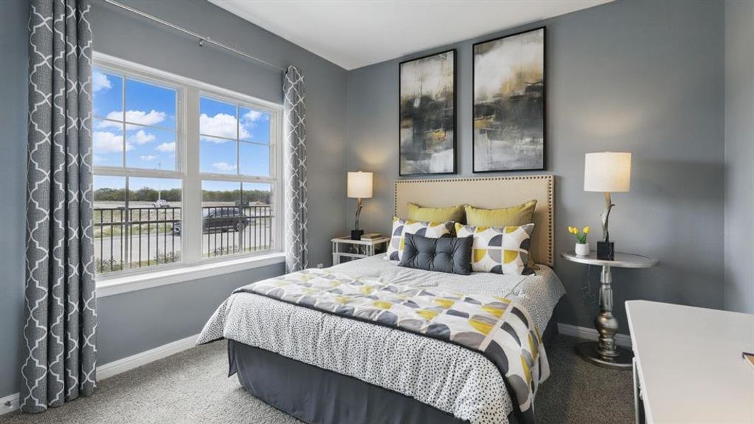 Furnished interior view inside a new home in Monarch at the Meadows, Denton (Image 20). Furnished interior view inside a new home in Monarch at the Meadows, Denton (Image 20).