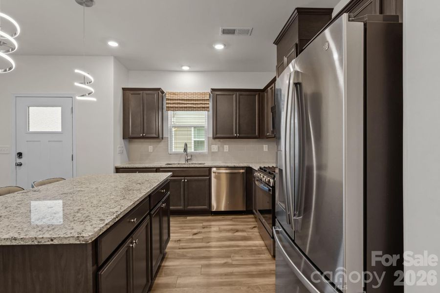 Furnished interior view inside a new home in , Charlotte (Image 25).