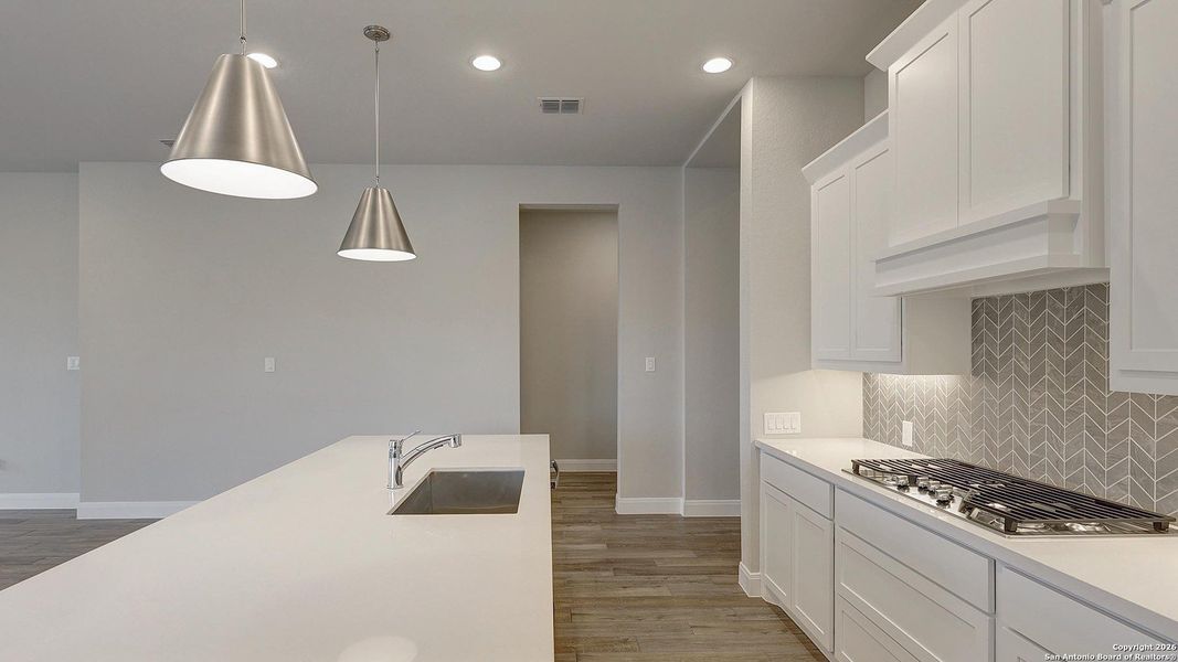 Furnished interior view inside a new home in Kallison Ranch, San Antonio (Image 10).