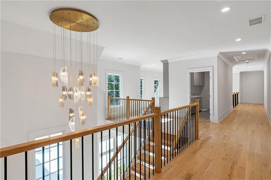 Furnished interior view inside a new home in , Marietta (Image 14).