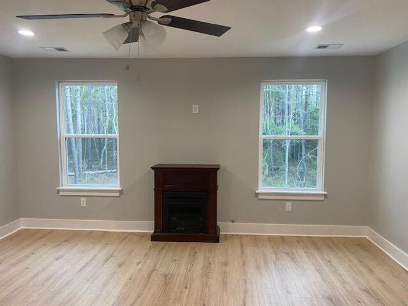 Furnished interior view inside a new home in , Walterboro (Image 2).