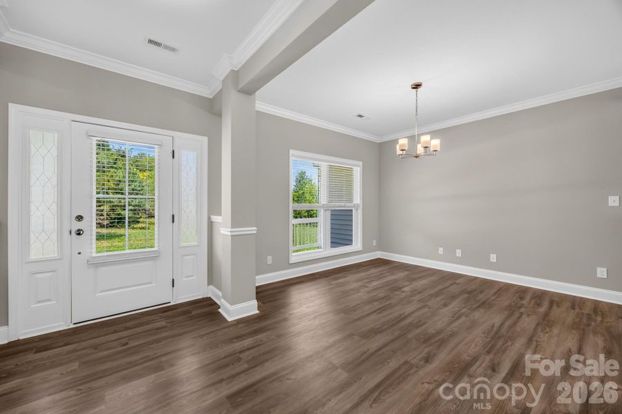Spacious, unfurnished interior of a new home in , Reidsville (Image 35).