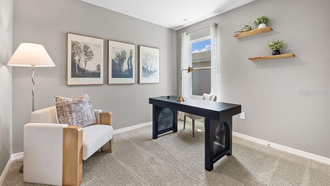 Furnished interior view inside a new home in Oakfield Trails, Parrish (Image 14).