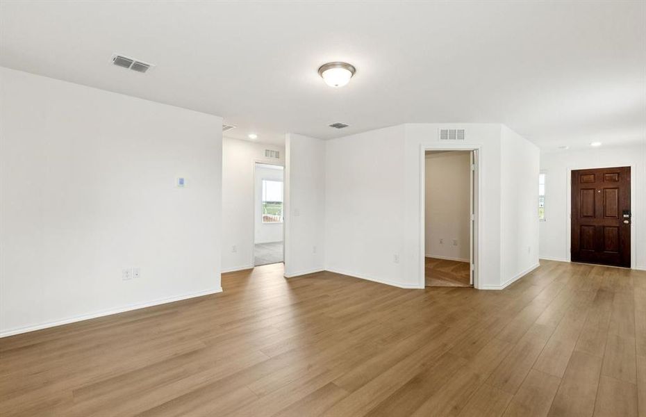 Spacious gathering room