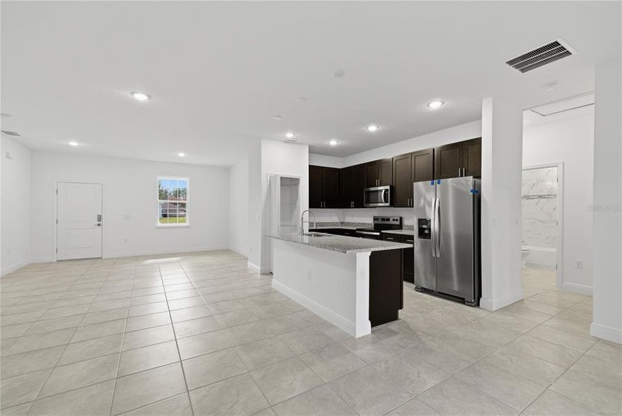 Furnished interior view inside a new home in , Ocala (Image 4). Furnished interior view inside a new home in , Ocala (Image 4).