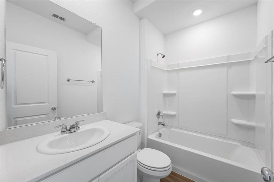 Furnished interior view inside a new home in River Ridge, Crandall (Image 13). Furnished interior view inside a new home in River Ridge, Crandall (Image 13).