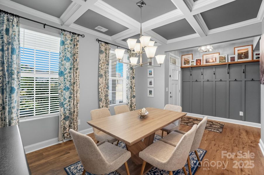 Furnished interior view inside a new home in , Monroe (Image 11).
