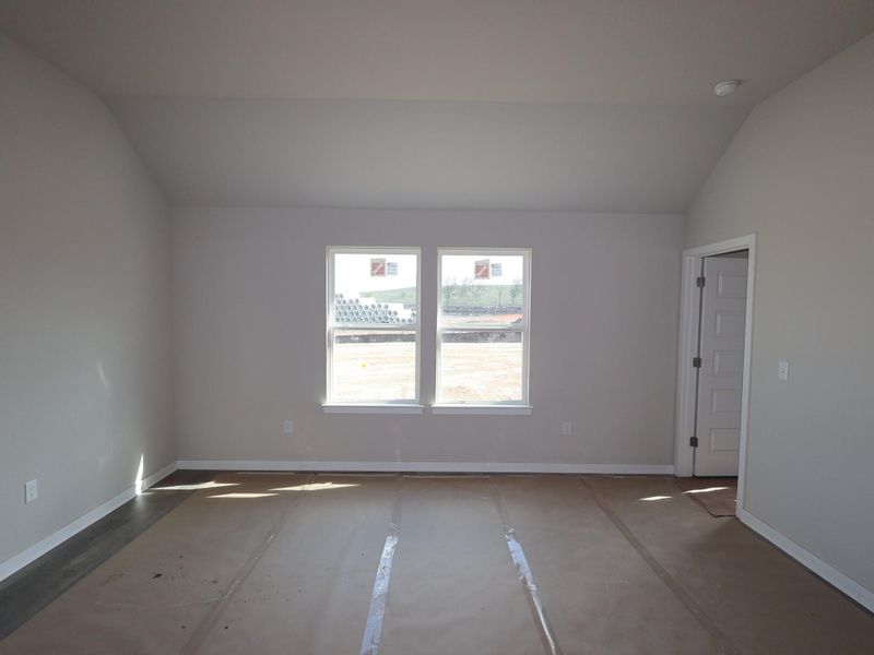 In-progress construction of a new home in Cascades at Onion Creek, Austin, TX (Image 7).