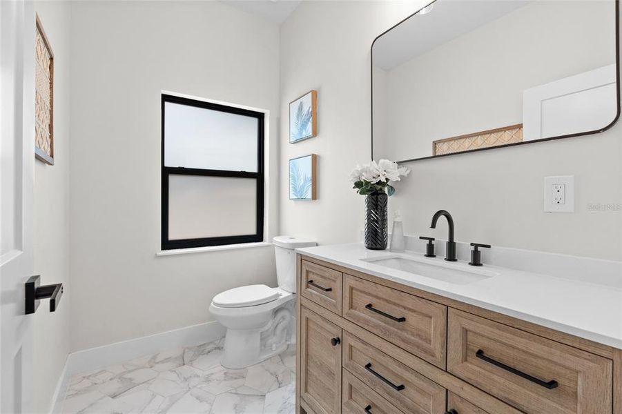 Furnished interior view inside a new home in , Tampa (Image 34).