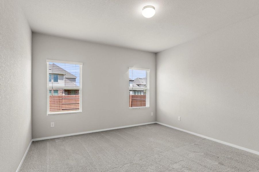 Spacious, unfurnished interior of a new home in Oaks at San Gabriel, Georgetown (Image 28).