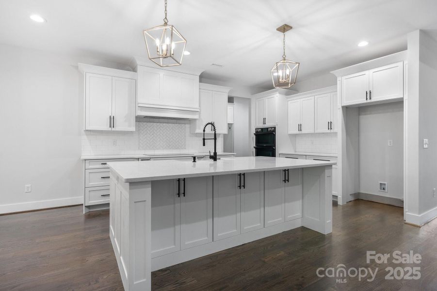 Furnished interior view inside a new home in , Hickory (Image 33).