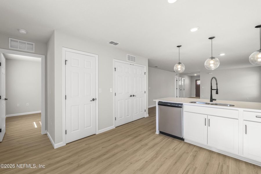 Furnished interior view inside a new home in , Jacksonville (Image 14).