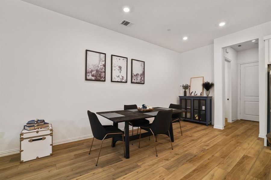 Furnished interior view inside a new home in , Sachse (Image 4).