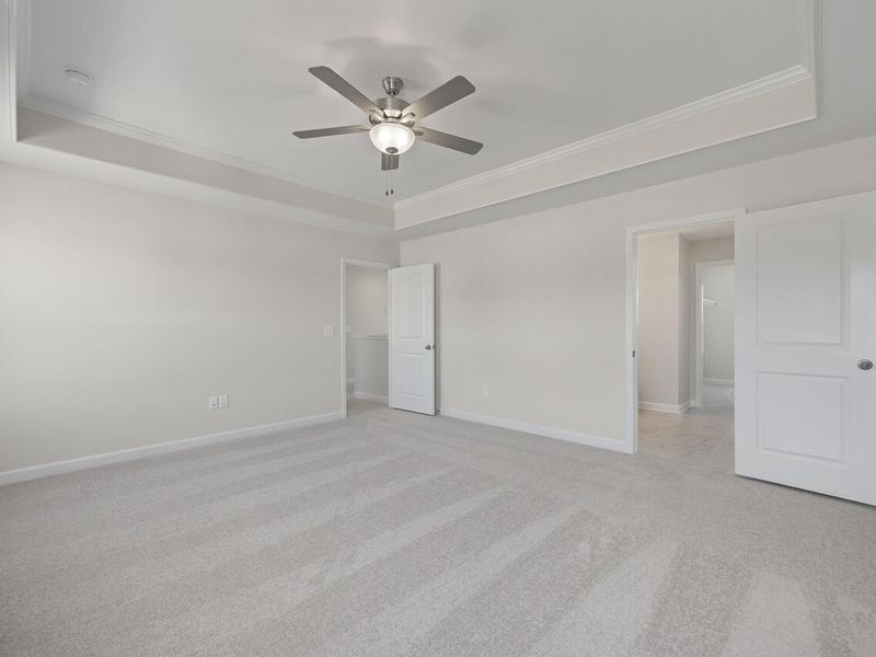 Spacious, unfurnished interior of a new home in Retreat at North Main, Lillington (Image 21).