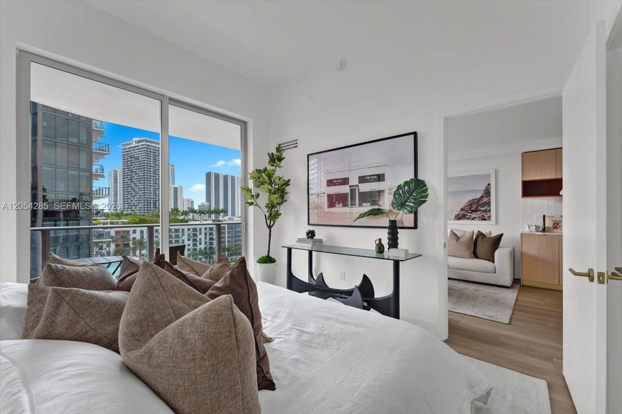 Furnished interior view inside a new home in , Miami (Image 12). Furnished interior view inside a new home in , Miami (Image 12).