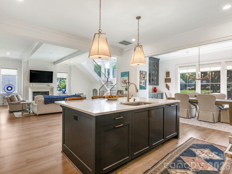 Furnished interior view inside a new home in , Charlotte (Image 13).