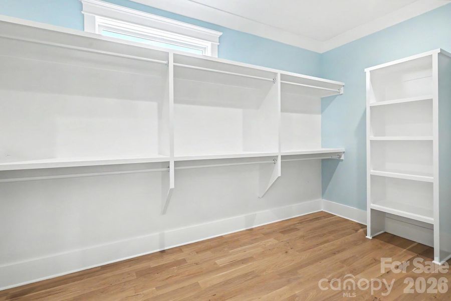 Master closet