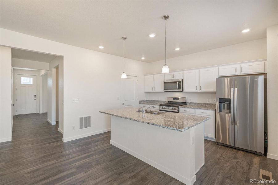 Furnished interior view inside a new home in Spring Valley Ranch, Elizabeth (Image 8).