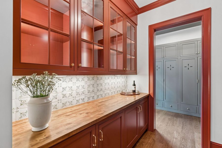Furnished interior view inside a new home in , Mount Pleasant (Image 17).