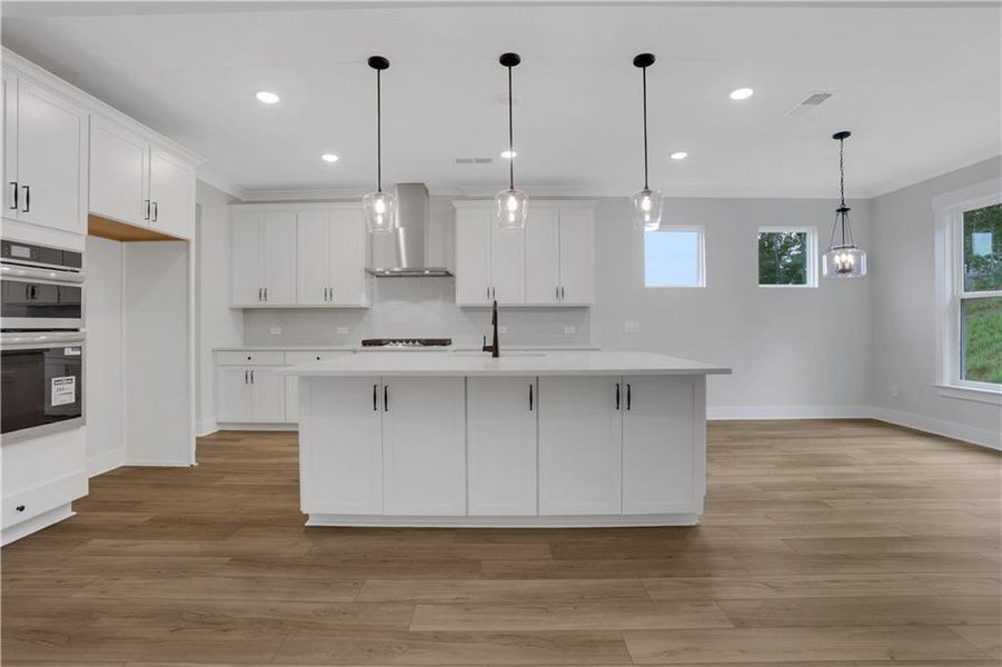 Furnished interior view inside a new home in Arbor West, Dawsonville (Image 8).