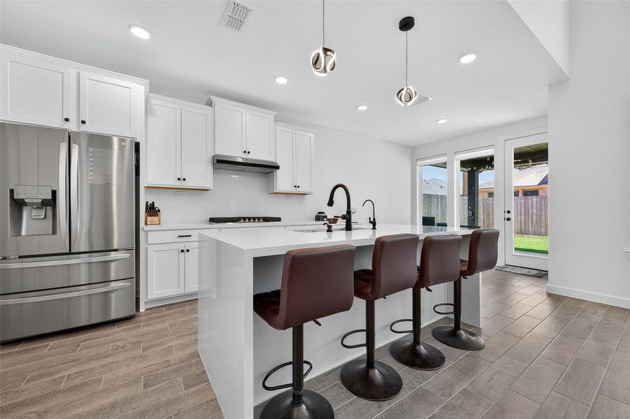 Furnished interior view inside a new home in , Richmond (Image 16). Furnished interior view inside a new home in , Richmond (Image 16).