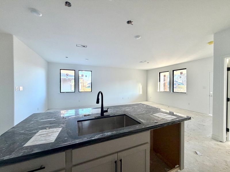 Construction Progress - Kitchen