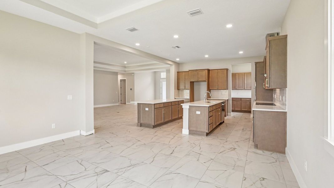 The Extended Kitchen and Dining Room