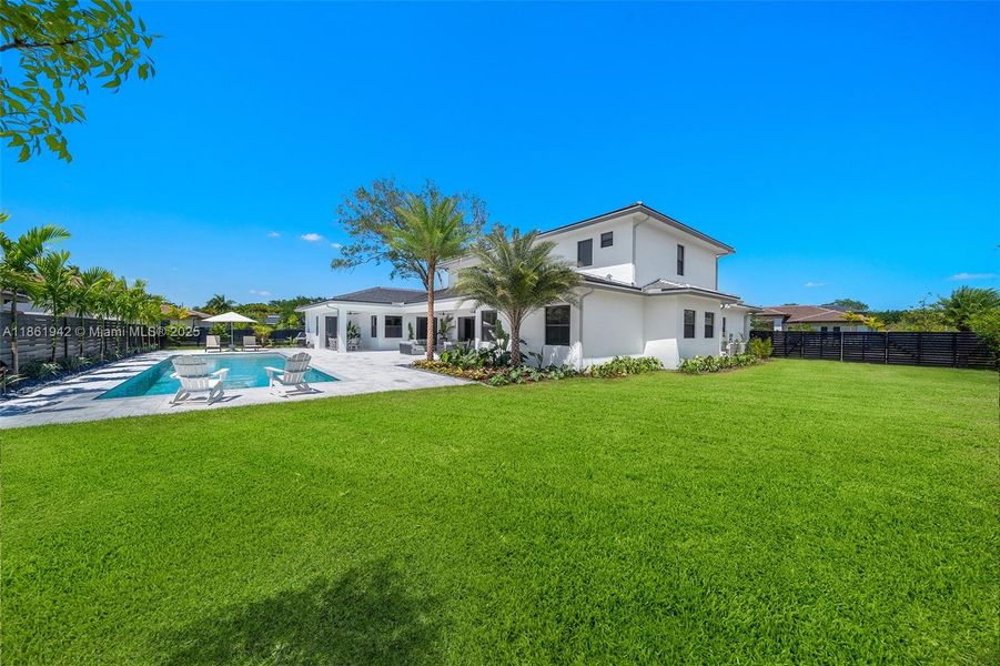 Front exterior of a new home in , Miami, FL, highlighting curb appeal (Image 27). Front exterior of a new home in , Miami, FL, highlighting curb appeal (Image 27).
