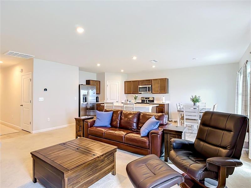 Furnished interior view inside a new home in , Brooksville (Image 8).
