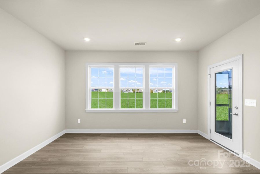Spacious, unfurnished interior of a new home in Roselyn: Primrose, Lancaster (Image 26).