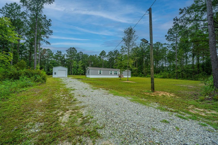 Front exterior of a new home in , Eutawville, SC, highlighting curb appeal (Image 18). Front exterior of a new home in , Eutawville, SC, highlighting curb appeal (Image 18).