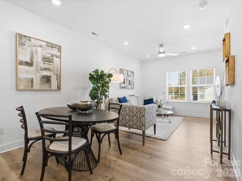 Furnished interior view inside a new home in Sycamore Trail, Matthews (Image 7).