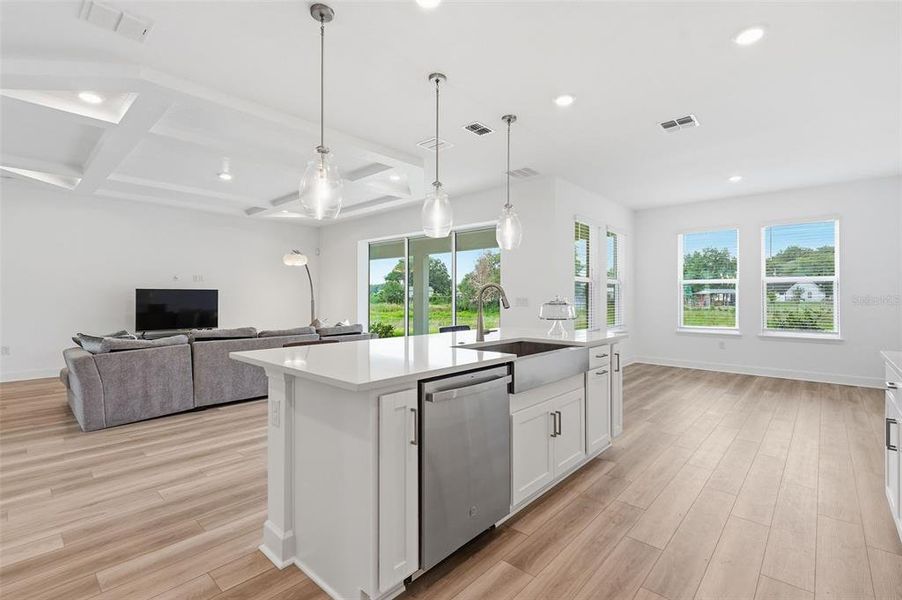 Furnished interior view inside a new home in , Plant City (Image 19).