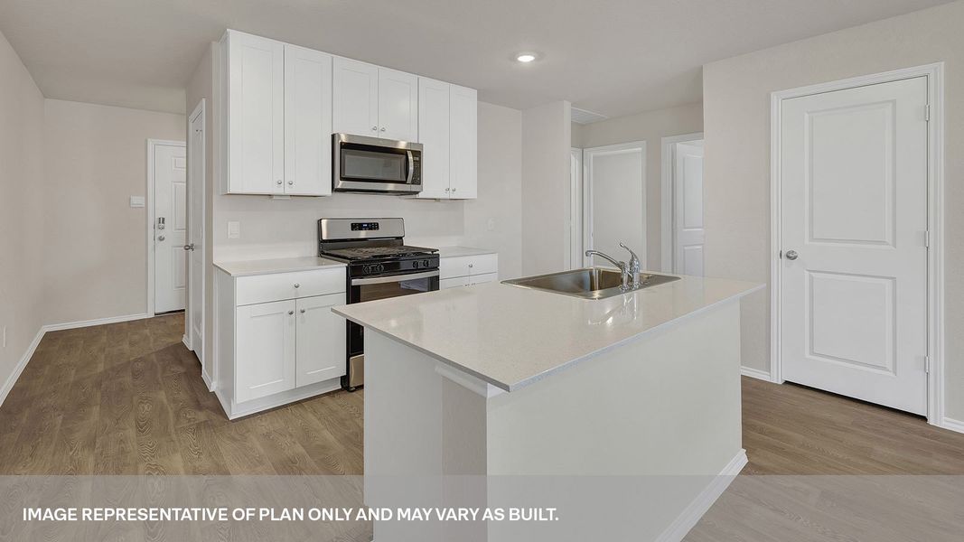 Furnished interior view inside a new home in Sunset Oaks, Maxwell (Image 5).